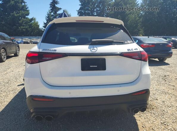W1NKM8HB1SF265259 2025 MERCEDES-BENZ GLC-CLASS White უკანა ხედი