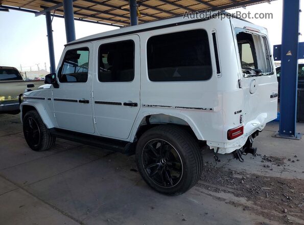 W1NWH1AB8SX062242 2025 MERCEDES-BENZ G-CLASS White უკანა მარცხენა