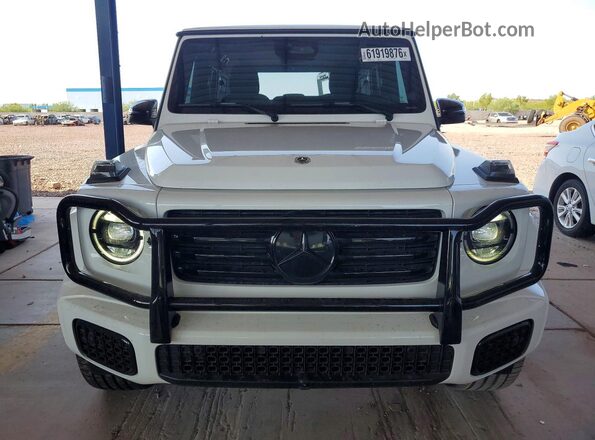 W1NWH1AB8SX062242 2025 MERCEDES-BENZ G-CLASS White წინა ხედი