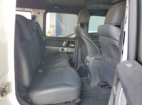 W1NWH1AB8SX062242 2025 MERCEDES-BENZ G-CLASS White უკანა სალონის ხედი