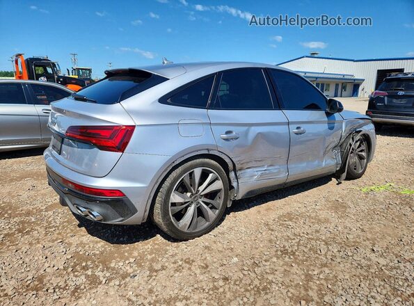 WA124AFY9P2005318 2023 AUDI SQ5 Серебряный Задняя правая четверть