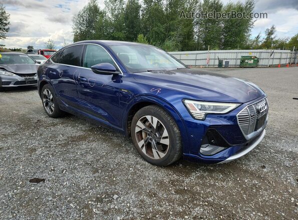 WA12AAGE2PB024287 2023 AUDI E-TRON Blue წინა მარჯვენა