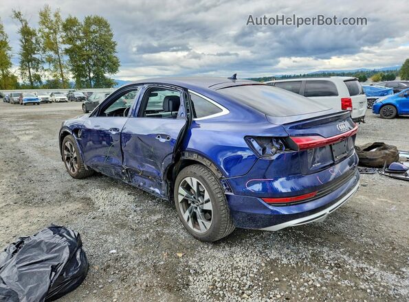 WA12AAGE2PB024287 2023 AUDI E-TRON Blue უკანა მარცხენა