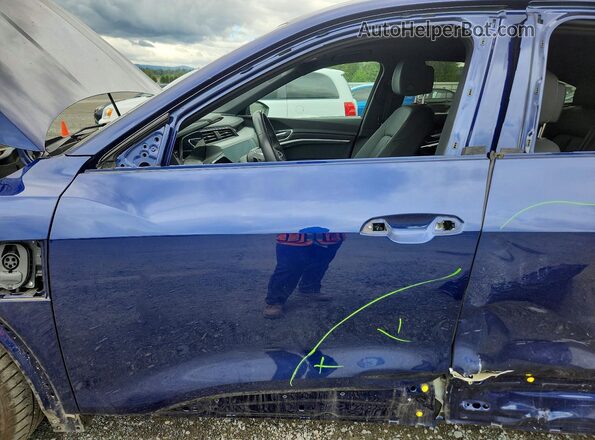 WA12AAGE2PB024287 2023 AUDI E-TRON Blue წინა სალონის ხედი