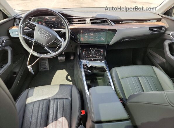 WA12ABGEXLB036235 2020 AUDI E-TRON Black Առջևի վահանակի տեսք