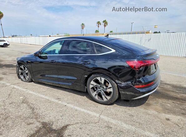 WA12ABGEXLB036235 2020 AUDI E-TRON Black Հետևի ձախ