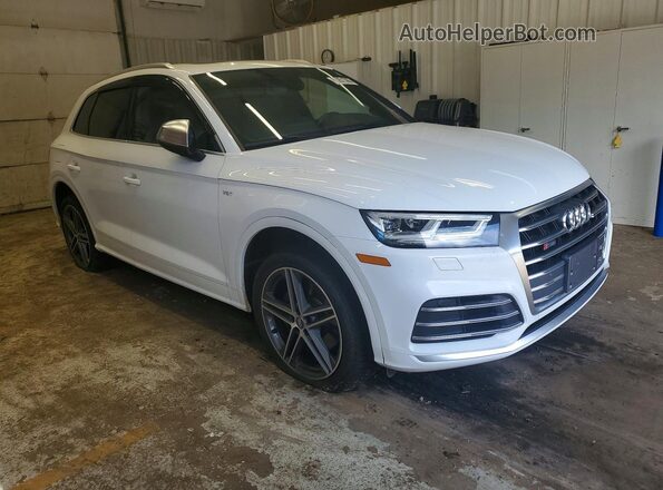 WA1A4AFY9J2008710 2018 AUDI SQ5 Белый Передняя правая четверть
