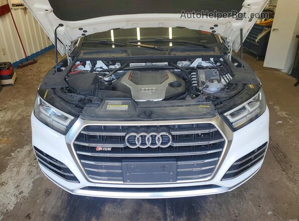 WA1A4AFY9J2008710 2018 AUDI SQ5 Белый Вид подкапотного пространства