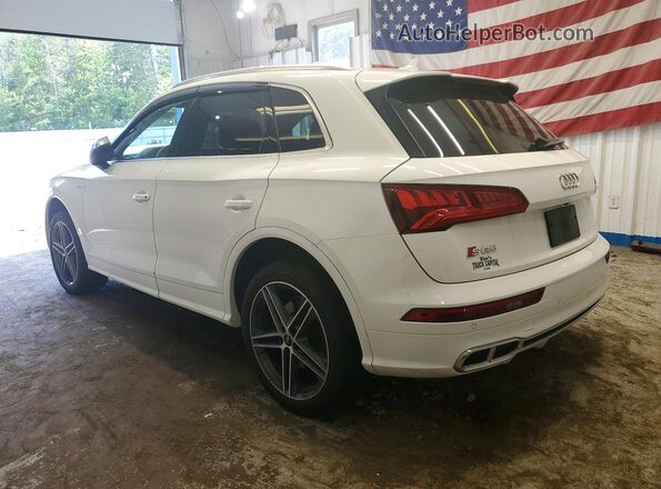 WA1A4AFY9J2008710 2018 AUDI SQ5 Белый Задняя левая четверть