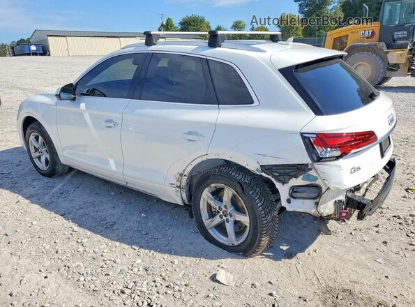 WA1AAAFY0M2023755 2021 AUDI Q5 White Задня ліва чверть