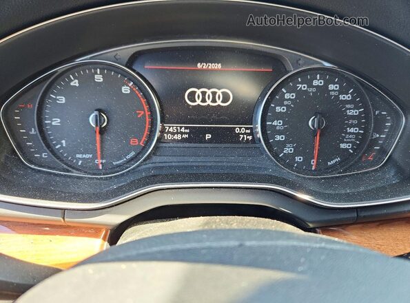 WA1AAAFY2M2004155 2021 AUDI Q5 Black Vista del cuadro de instrumentos