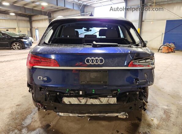 WA1AAAFY6M2010198 2021 AUDI Q5 Blue Vista trasera