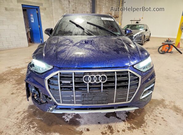 WA1AAAFY6M2010198 2021 AUDI Q5 Blue Vista frontal