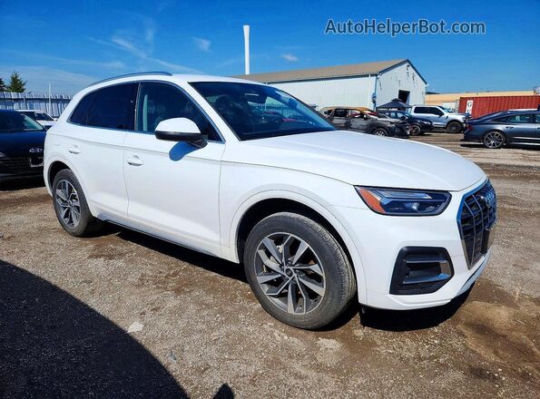 WA1AAAFY7S2008621 2025 AUDI Q5 Белый Передняя правая четверть