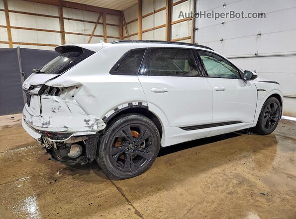 WA1AAAGE1MB022991 2021 AUDI E-TRON Белый Задняя правая четверть