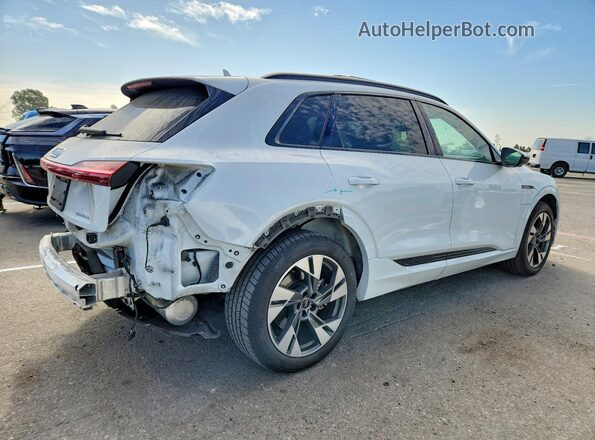 WA1AAAGE5MB032441 2021 AUDI E-TRON White Задня права чверть