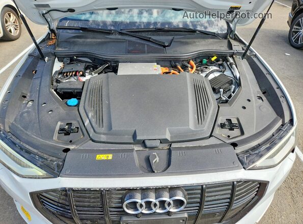 WA1AAAGE5MB032441 2021 AUDI E-TRON White Вид задньої частини салону