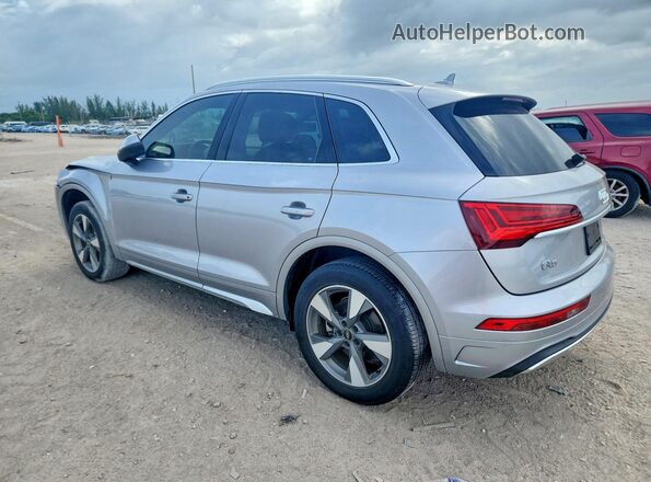 WA1ABAFY0N2109355 2022 AUDI Q5 Silver Հետևի ձախ
