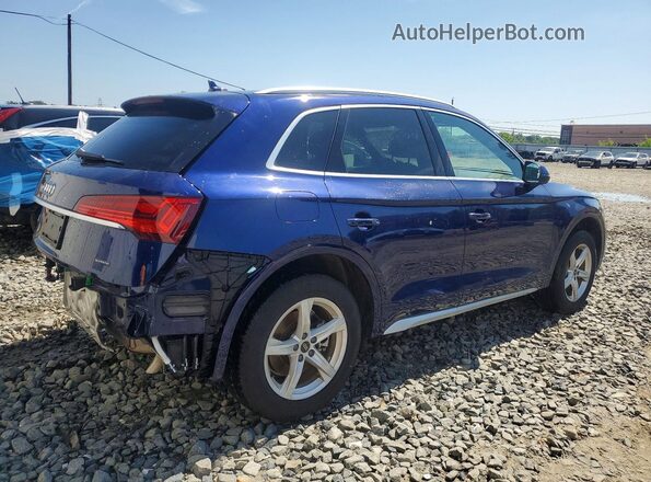 WA1ABAFY6R2016510 2024 AUDI Q5 Blue Задня права чверть