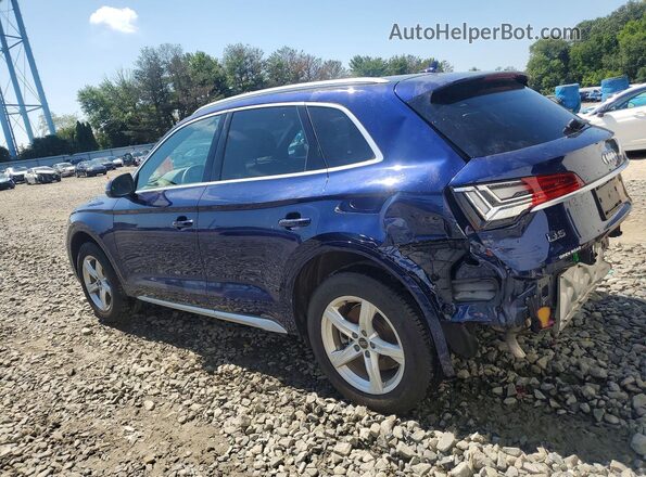 WA1ABAFY6R2016510 2024 AUDI Q5 Blue Задня ліва чверть