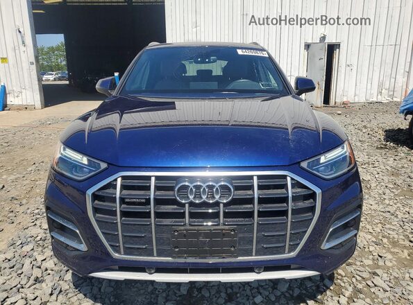WA1ABAFY6R2016510 2024 AUDI Q5 Blue Вид спереду