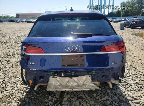 WA1ABAFY6R2016510 2024 AUDI Q5 Blue Вид ззаду