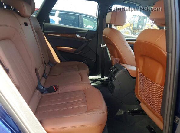 WA1ABAFY6R2016510 2024 AUDI Q5 Blue Вид задніх сидінь