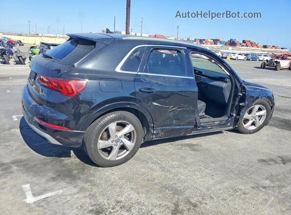 WA1AECF39L1028607 2020 AUDI Q3 Black Trasero derecho