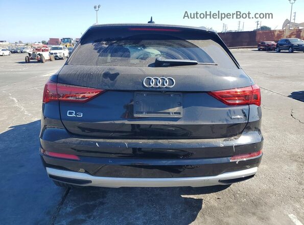 WA1AECF39L1028607 2020 AUDI Q3 Black Vista trasera