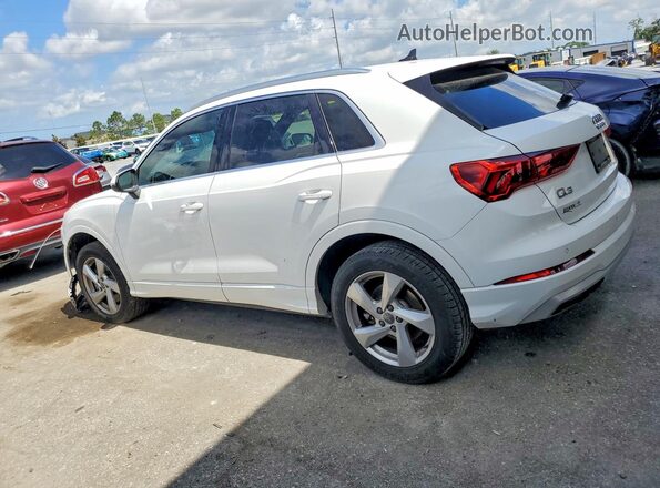 WA1AECF3XL1124746 2020 AUDI Q3 Белый Задняя левая четверть