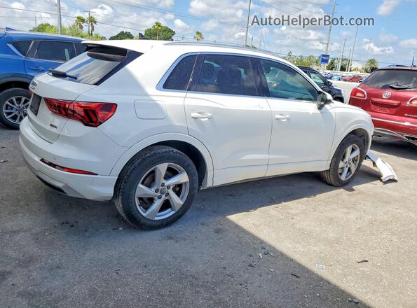WA1AECF3XL1124746 2020 AUDI Q3 Белый Задняя правая четверть