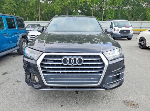 WA1AHAF74KD045052 2019 AUDI Q7 Black Front view