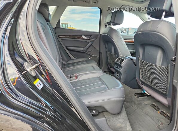 WA1ANAFY1J2026518 2018 AUDI Q5 Black Rear seats view
