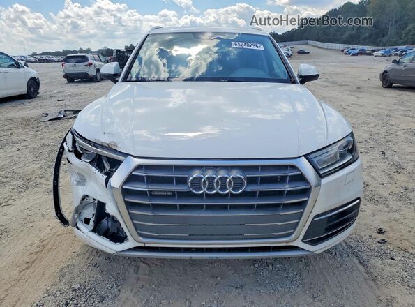 WA1ANAFY3J2186836 2018 AUDI Q5 White Vista frontal