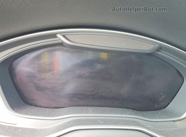 WA1ANAFY4J2012225 2018 AUDI Q5 Black Vista del cuadro de instrumentos