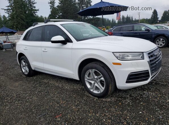 WA1ANAFY6J2128168 2018 AUDI Q5 White Przód prawy