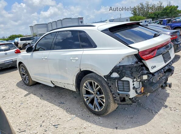 WA1AVAF11MD026627 2021 AUDI Q8 White Հետևի ձախ