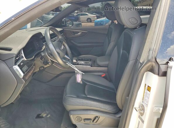WA1AVAF11MD026627 2021 AUDI Q8 White Սալոնի դիմացի տեսք