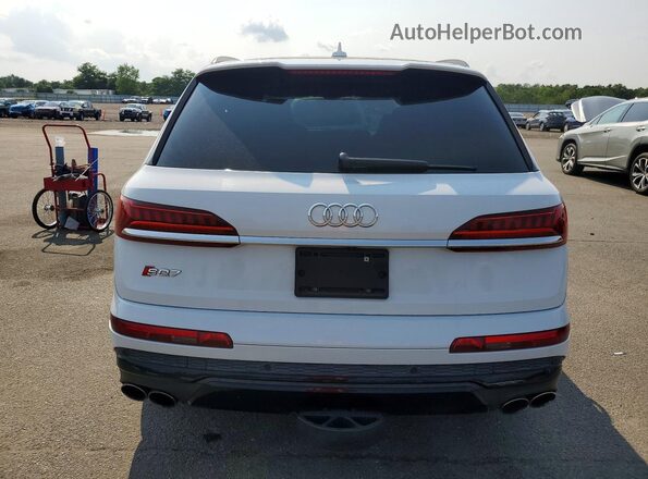 WA1AWBF72MD013506 2021 AUDI SQ7 White Вид ззаду