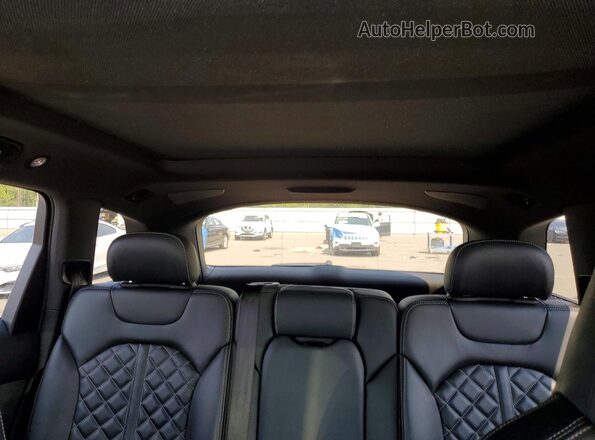 WA1AWBF72MD013506 2021 AUDI SQ7 White Вид задніх сидінь