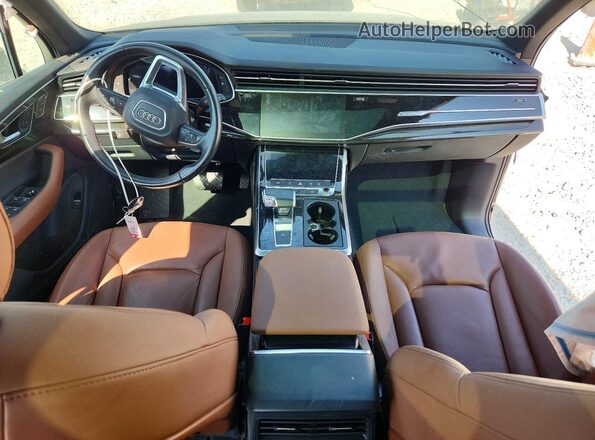 WA1AXAF77MD021897 2021 AUDI Q7 Black Вид панелі приладів