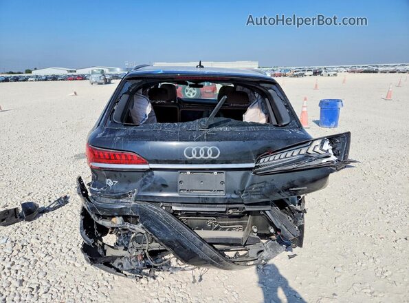 WA1AXAF77MD021897 2021 AUDI Q7 Black Вид ззаду