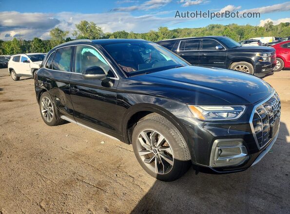 WA1BAAFY1M2137140 2021 AUDI Q5 Черный Передняя правая четверть