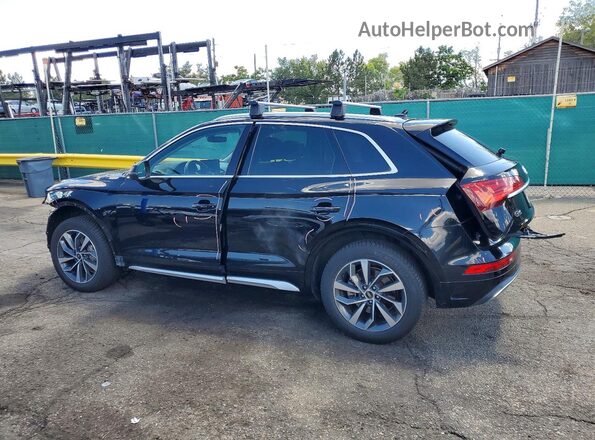 WA1BAAFY3M2017887 2021 AUDI Q5 Black Rear left