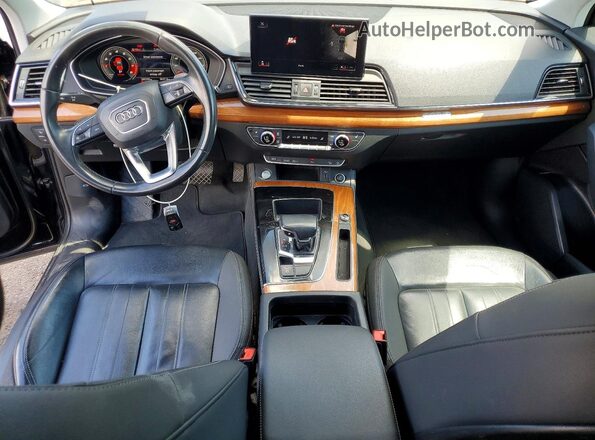 WA1BAAFY3M2017887 2021 AUDI Q5 Black Dashboard view
