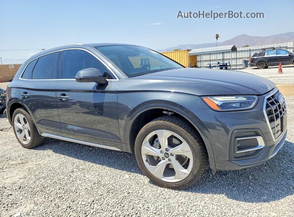 WA1BAAFY5M2062846 2021 AUDI Q5 Charcoal Przód prawy
