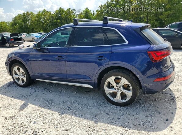 WA1BAAFY8M2059200 2021 AUDI Q5 Blue Tył lewy