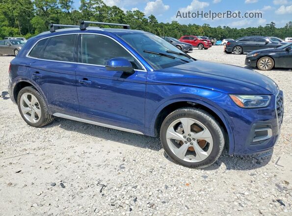 WA1BAAFY8M2059200 2021 AUDI Q5 Blue Przód prawy