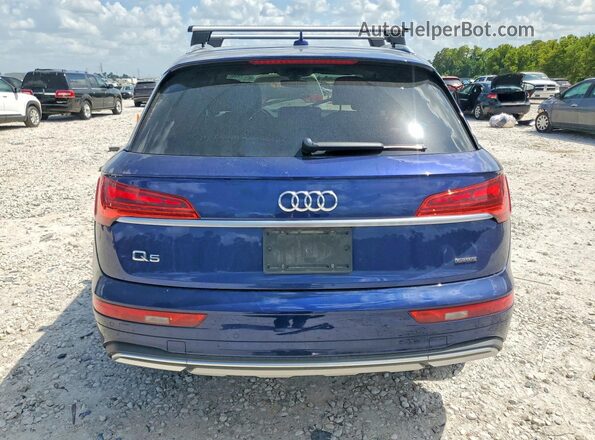 WA1BAAFY8M2059200 2021 AUDI Q5 Blue Widok z tyłu