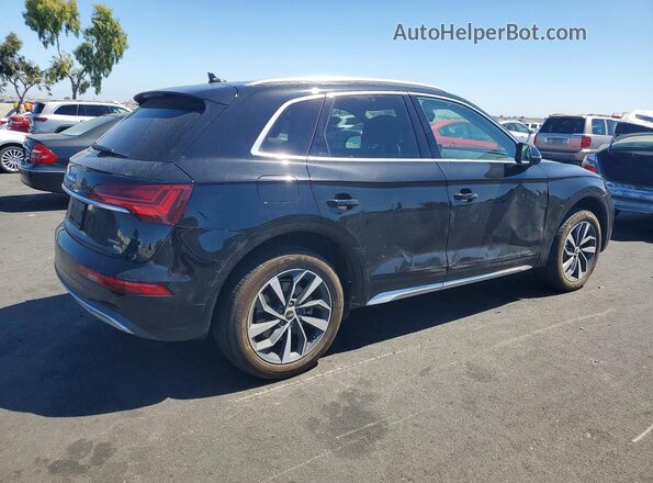 WA1BAAFY9M2021894 2021 AUDI Q5 Black Задня права чверть